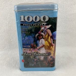 Mattel Artist Collection Pino 1000 Piece Puzzle in Tin Box New Factory Sealed